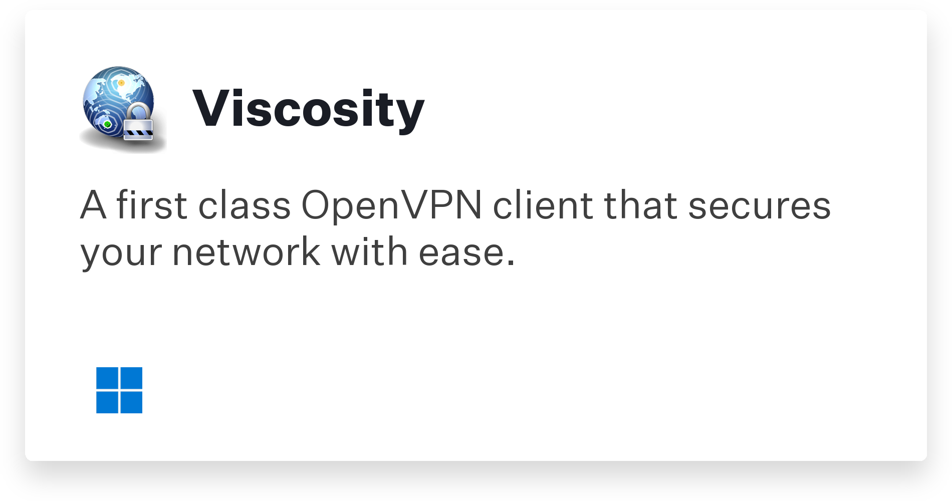 Viscosity Title Card