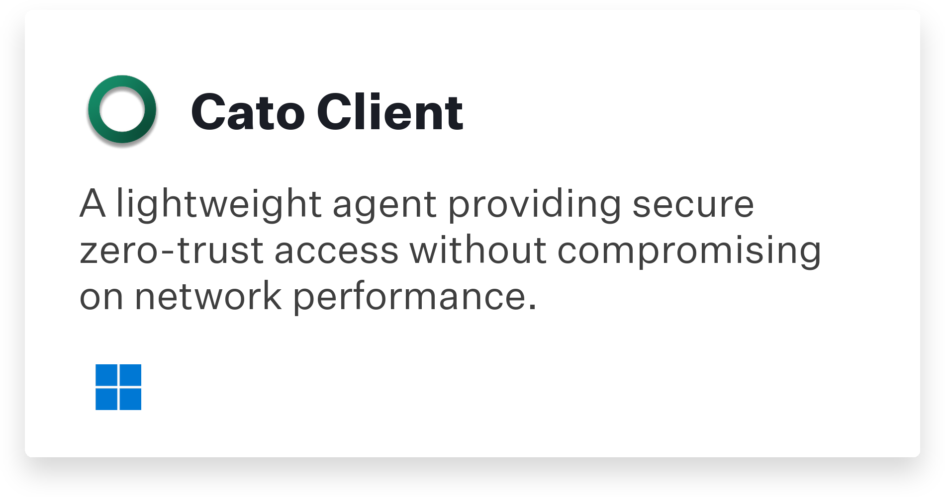 Cato Client Title Card